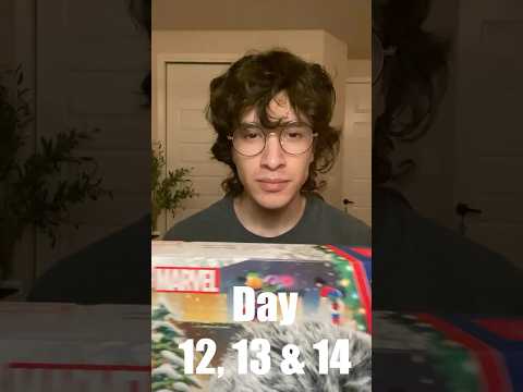 ASMR Day 12,13 &14 Of The Spiderman Advent Calendar #asmr #holiday #adventcalendar #spiderman #lego