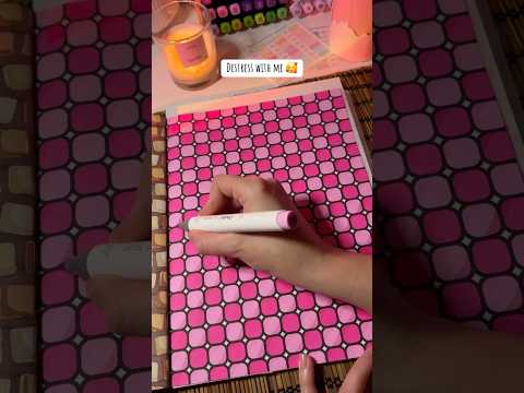 ASMR Color & destress with me ♥️ #asmrcoloring #colorwithme #asmrrelaxingvideos #coloringtime