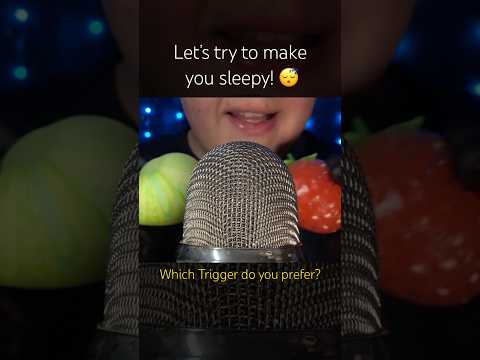 Let’s try to make you Sleepy! 🤍 #asmr