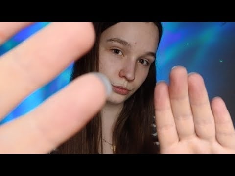 ASMR MASSAGEM FACIAL RELAXANTE COM CREME NAS MÃOS E SONS DE BOCA