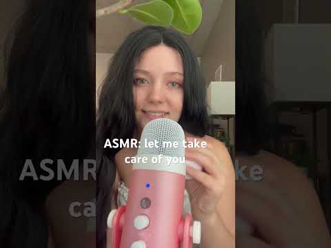 let me take care of you 🤍#asmr #girlfriendasmr #sleepasmr #whisper #cozyasmr