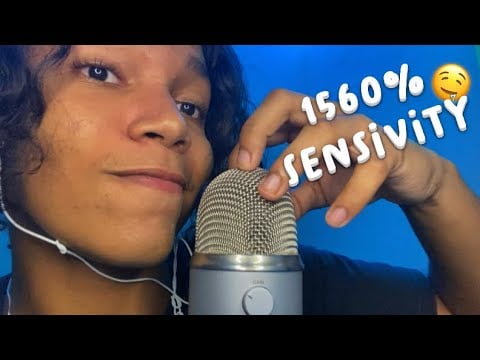 ASMR 1560% FAST AND AGGRESSIVE MOUTH SOUNDS SPIT PAINTING 🌋, INAUDIBLE WHISPERS, HAND MOVEMENTS