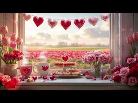 Cozy Relaxing Sounds of Soothing Romantic Music Playing Valentine's Day Background