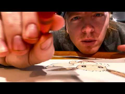 ASMR Drawing You - Longer Version For Sleep