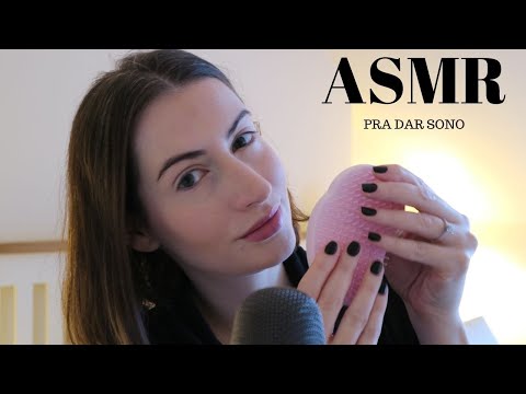 ASMR - PRA DAR SONO - EM PORTUGUÊS - SONS DE OBJETOS | SOLANGE PRATA