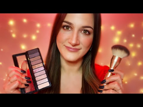 ASMR • Doing your Makeup 💋 Up Close Whispers