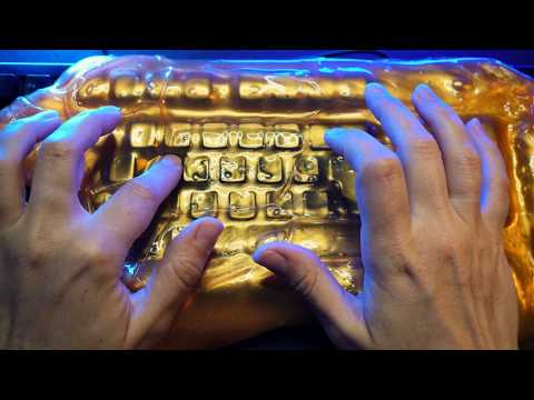 ASMR Slime: Keyboard Immersion | Office ASMR Sounds
