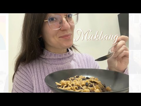 PASTA E FAGIOLI  MUKBANG