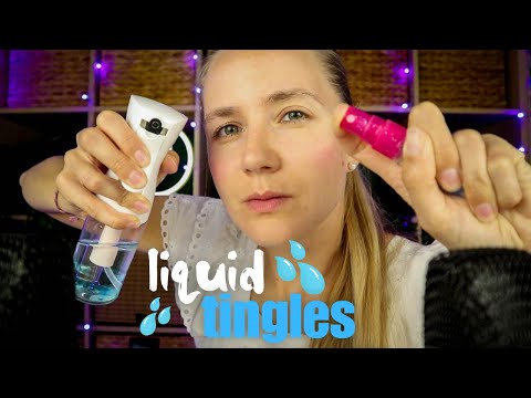 ASMR 200% Sensitive 💧 Liquid 💦 Sounds for Insane Tingles