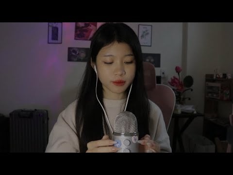 ASMR scratch micro, âm thanh cào mic - Piica Asmr