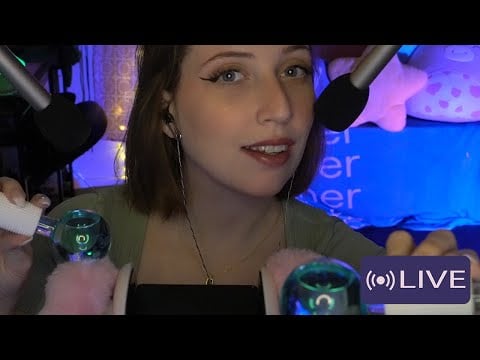🔴Live ASMR 🌼 You are safe ✨ Hand Movements, Personal Attention, Humming