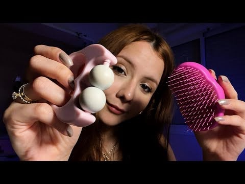 ASMR- TE PREPARANDO PARA DORMIR APÓS UM DIA CANSATIVO 😴 🩷