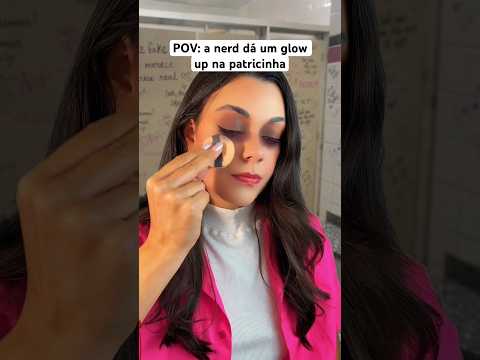 POV: a nerd dá um glow up na patricinha #asmr #humor #comedia #shorts
