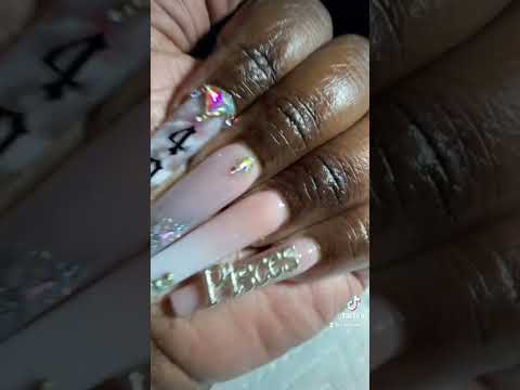 My 40th Birthday nails…Yes I’m 40