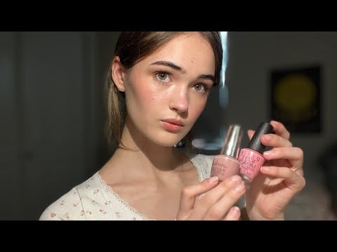 ASMR helping you choose a nail color (but you’re picky) 💅🏻