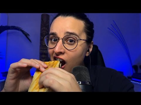 ASMR FR | MUKBANG PANINI NUTELLA 🍫 DÉGUSTATION 