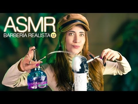 ASMR - LA BARBERÍA más REALISTA de la historia (barba y corte de pelo) | ASMR Español