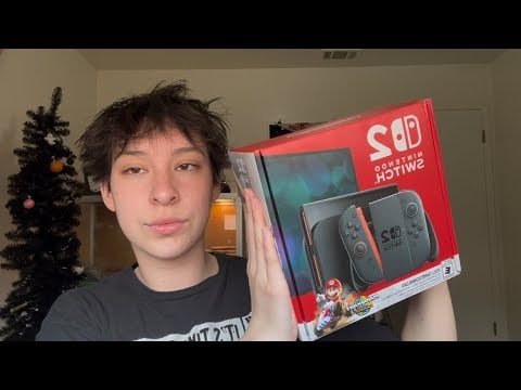 ASMR | Nintendo Switch 2 unboxing 