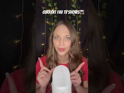 Current TV Obsessions 📺✨ ASMR Whisper Ramble #shorts
