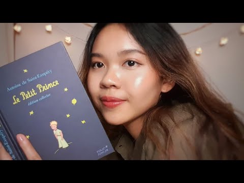 ASMR FRANÇAIS | Je te lis le PETIT PRINCE 🤴อ่านหนังสือเจ้าชายน้อยให้ฟังจนคุณหลับ