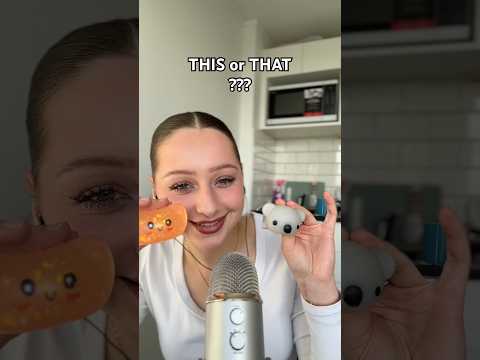 What’s your favorite? #asmr #thisorthat  #satisfying
