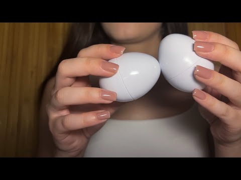 ASMR Tapping and Scratching|White Triggers🤍