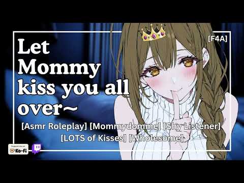 Mommy Covers Her Cutie In Kisses [ASMR Roleplay] [Wholesome] [Kisses] [Teasing] [Short and Sweet]