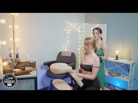 Relaxing ASMR Barber Treatment by Classy Lady Nisa