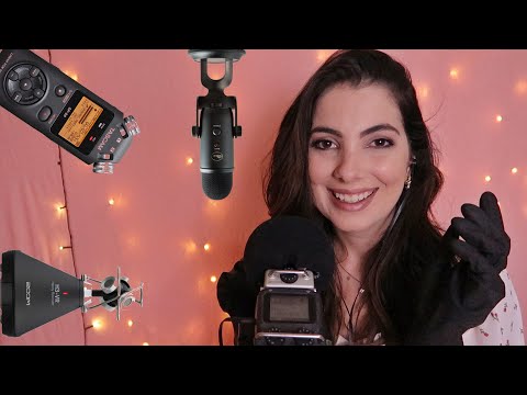 ASMR ENCONTRE SEU MICROFONE FAVORITO