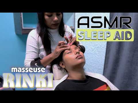 ASMR Head Forehead Massage That Calm & Relax Your Mind AND Stress Free || Masseuse Rinki #asmr