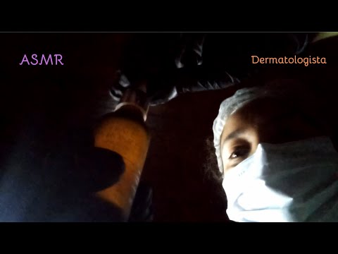 ASMR cuidando da sua pele| conta-gotas, sons de boca, tapping, sons molhados, sussurros, arrepios...