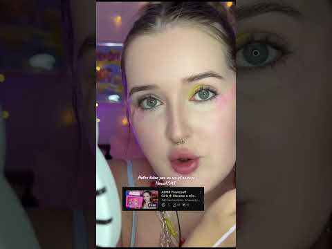 Новое видео уже ждёт твоего лайка 😍 #asmr #асмр #звукирта #tingles