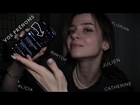 Je dis vos prénoms 🤗