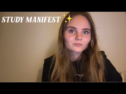 ASMR manifest pass your exams | nails hands whispering