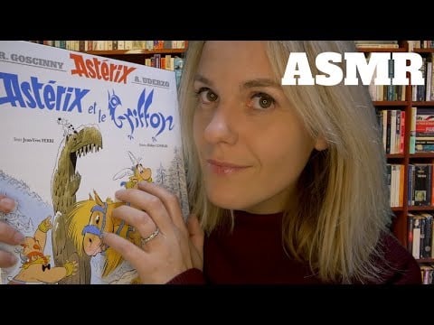 ASMR FR 📚 RP Gentille libraire s'occupe de vous !