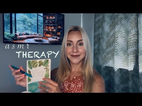 ASMR Roleplay Therapist Provides Cognitive Bahavioral Therapy 🌿
