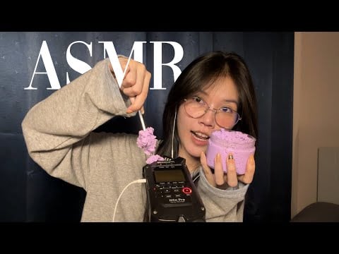 ASMR Ear Cleaning with Ear Waxxxx !! slime