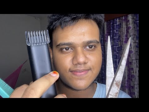 1 MINUTE HAIRCUT ASMR FAST AND AGGRESSIVE
