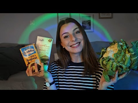 ASMR - Un retour de courses qui va te détendre 🧺🥱