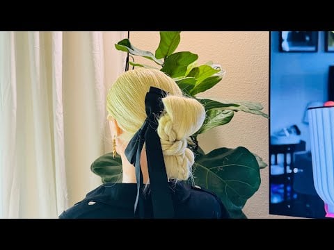 Elegant Hairstyle & Makeup with Rain Background | ASMR | Hairstyling, Perfectionist, Finishing Touch