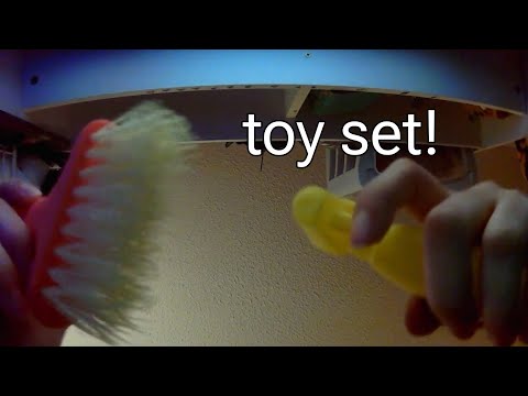 ASMR 🧼Cleaning your screen with Toy Ceaning Set🧹