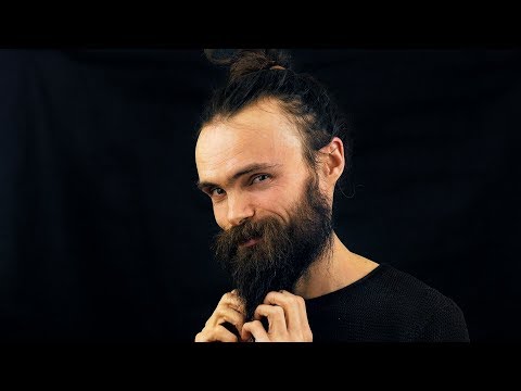 ASMR Beard Scratching (Ear to Ear, Beard to your Ears through the Mic, Whispering)