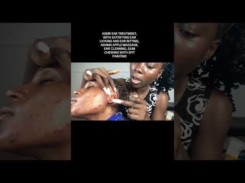ASMR Ear Cleaning, Ear Eating, Ear Licking, Spit Painting, Ear Biting, Scalp Scratching For Sleep