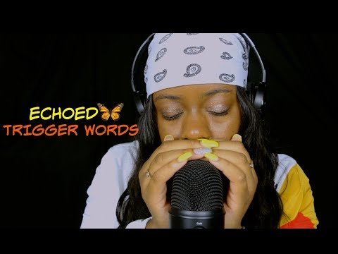 ASMR | Echoed Trigger Words | Hand Movements | *Guaranteed Tingles*