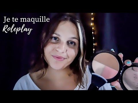 ASMR FRANÇAIS⎪ROLEPLAY Je te maquille pour une soirée d'été 💄☀️ (Attentions Personnelles)