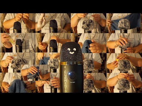 ASMR BRUITAGE - Les 4 ÉLÉMENTS 🍃☔🪵🔥 (AIR, EAU, TERRE, FEU)