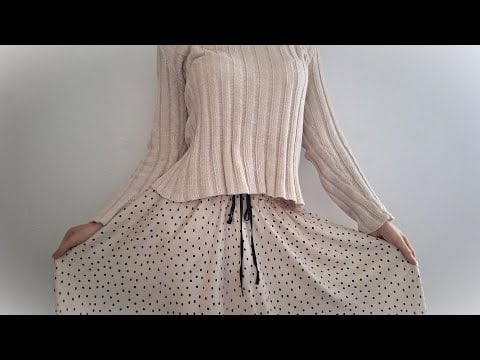ASMR | Fabric Scratching & Rubbing | Outfit Scratching & Rubbing 🩶 | No Talking