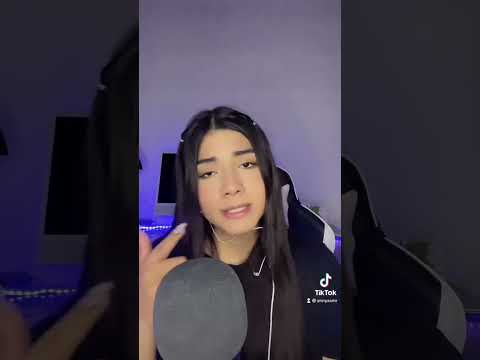 ASMR   Spit Painting 🌺 sonidos de babita extrema #asmr #asmreating #asmrsounds #asmrtiktok #shorts