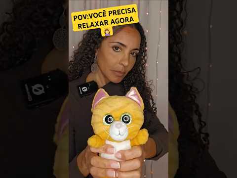 ASMR POV VOCÊ PRECISA RELAXAR AGORA 💆‍♀️#asmrbrasil #asmrportuguês #asmrpersonalattention