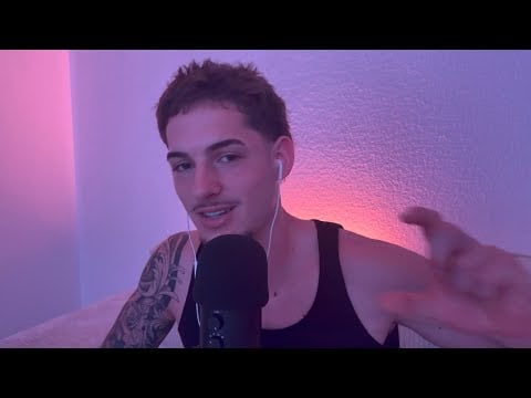 ASMR - BLABLA CLOSE UP (je raconte ma life très peu interessante) 